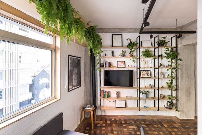 Interno alloggio temporaneo