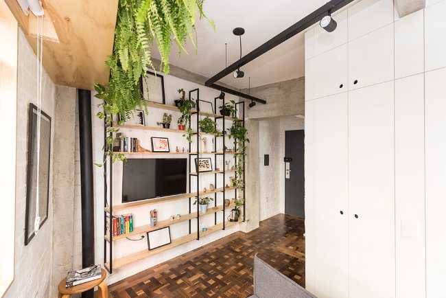 Interno alloggio temporaneo