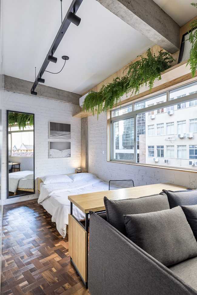 Interno alloggio temporaneo