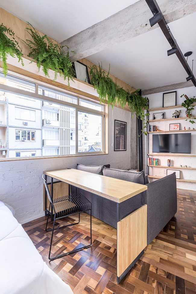 Interno alloggio temporaneo