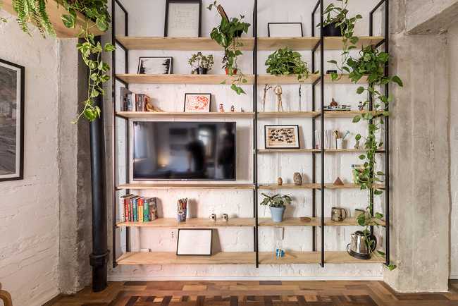 Interno alloggio temporaneo