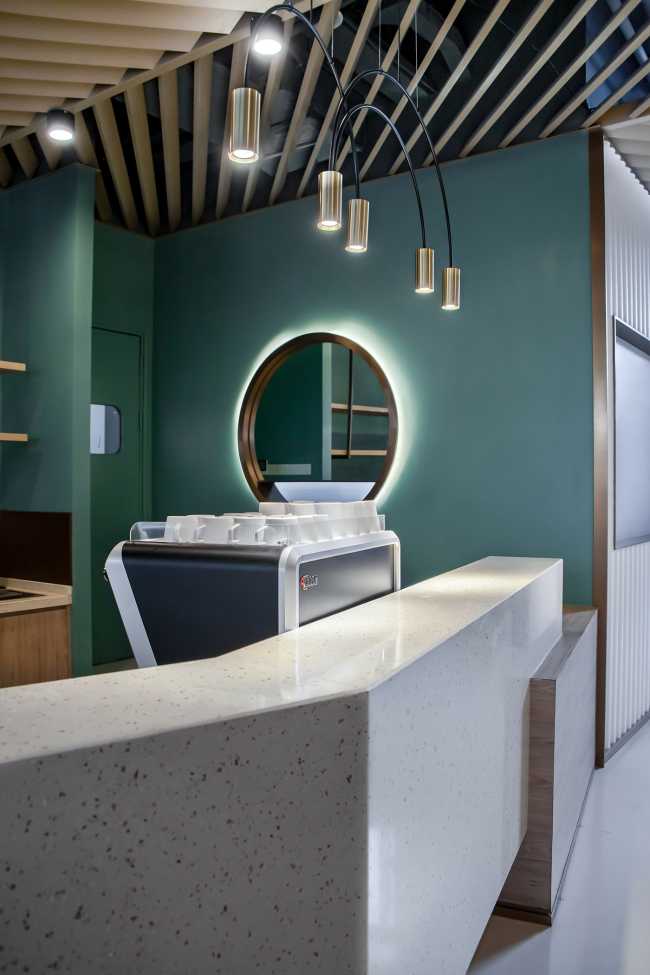 Yanlord Clubhouse, an interior design project that promotes networking.