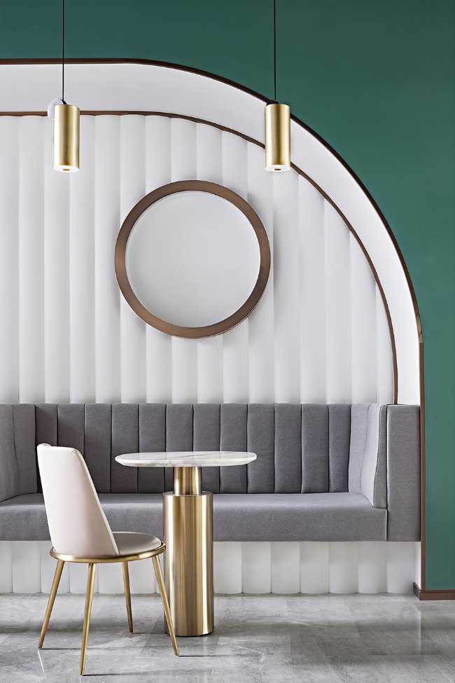 Yanlord Clubhouse, an interior design project that promotes networking.