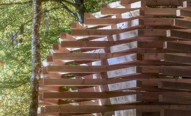 Détail sculpture en bois