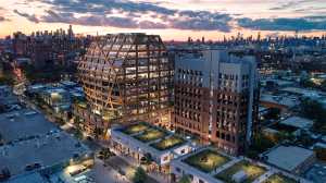 Bushwick Generator: Centro para empresas innovadoras con un volumen escultórico.