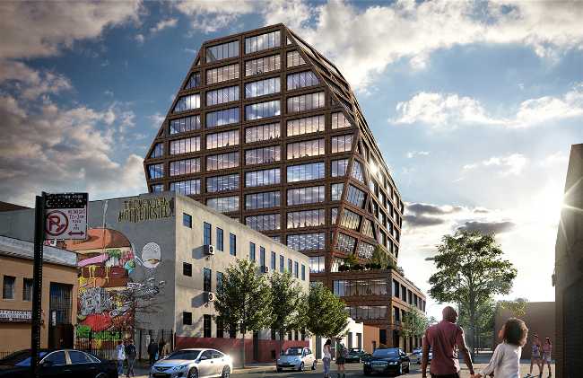 Bushwick Generator: Hub per aziende innovative dal volume scultoreo