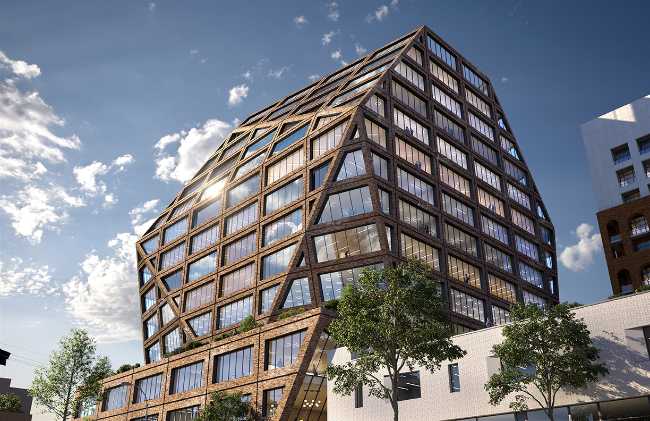 Bushwick Generator: Hub per aziende innovative dal volume scultoreo