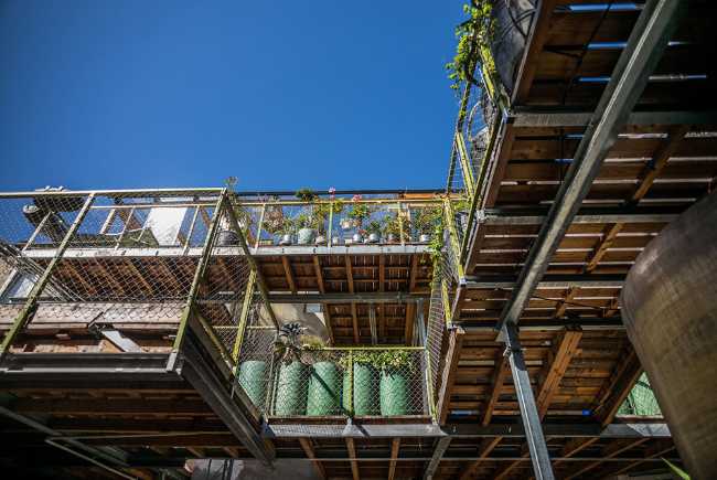 Aceteria ampliamento in legno