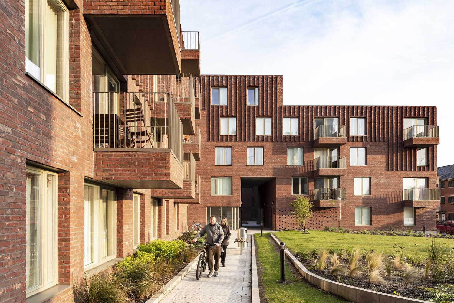 Hulme Living Leaf Street Housing: urban redevelopment on the outskirts of Manchester