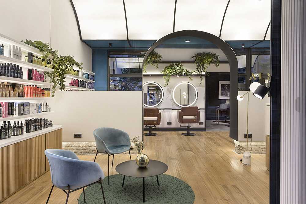 Modern beauty salon