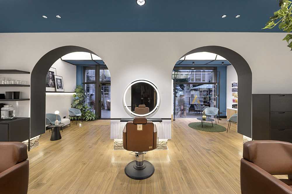 Modern beauty salon