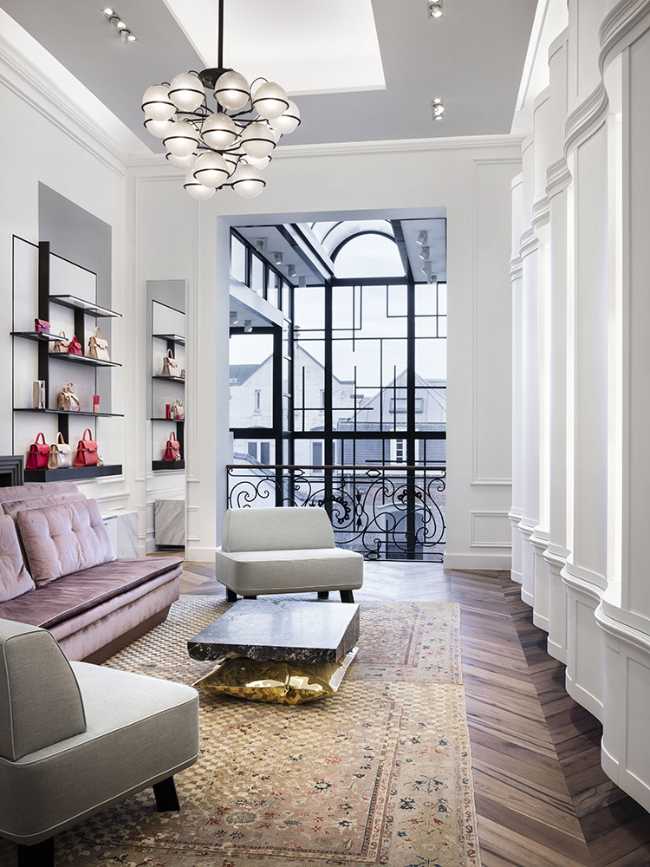 Interior nineteenth-century residence