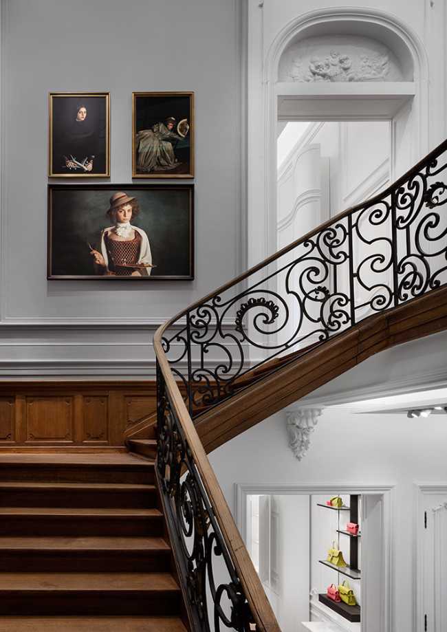 Art gallery in a 19th century house