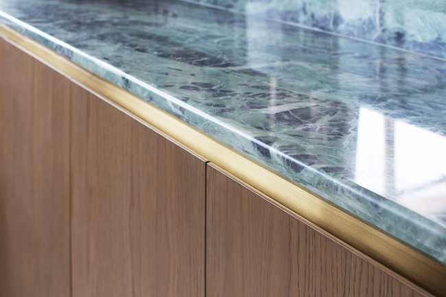 attic kitchen pantry bronze wood marble floor