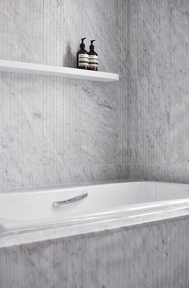 bathroom wall stone cladding