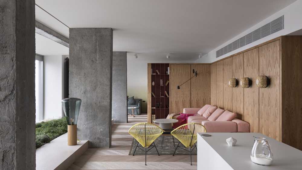 interior pastel colors living room