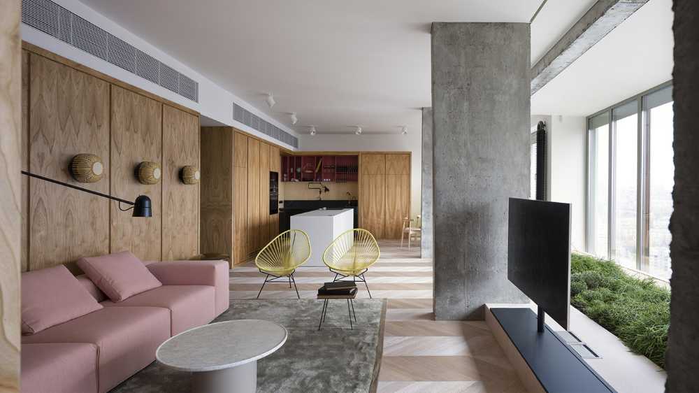 interior pastel colors living room