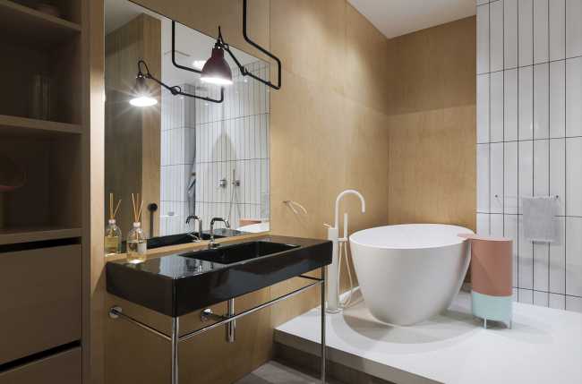 bathroom sink black freestanding tub