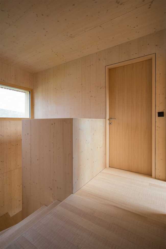Minimal wooden interior