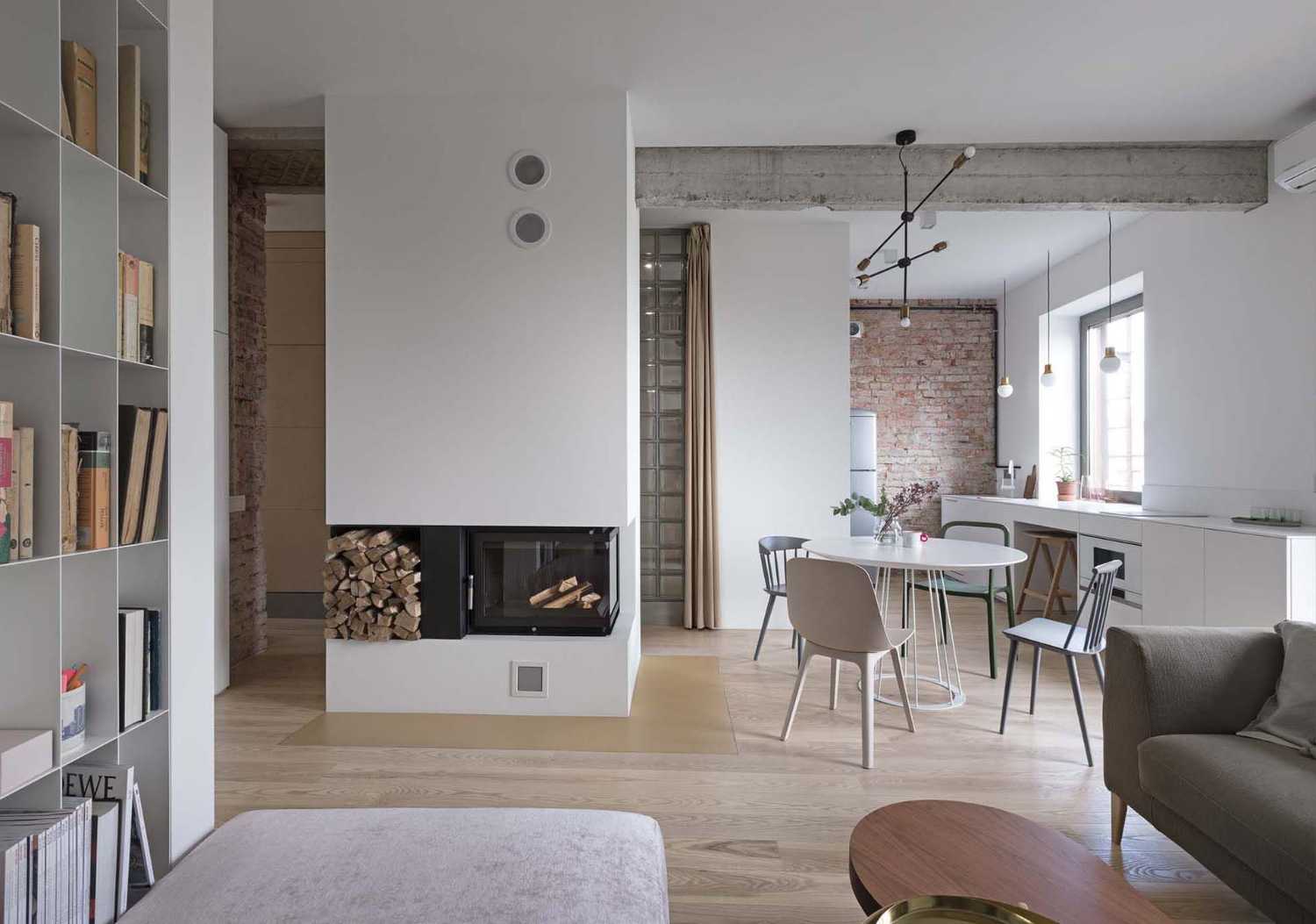 Contemporary interior apartment