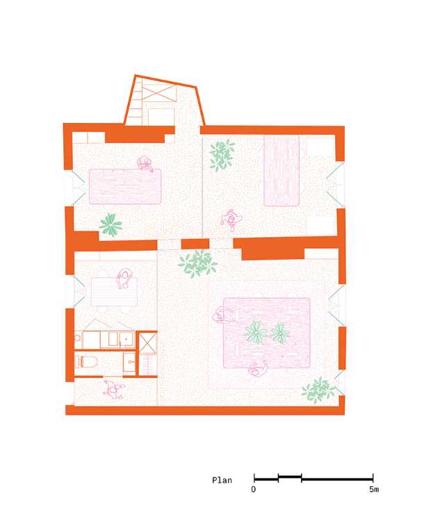 Office floor plan