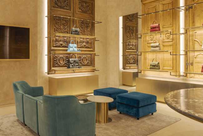 Delvaux store sofas Paris