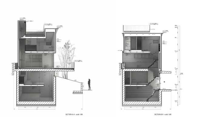 sección 3d de vivienda
