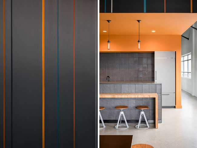 Orange interior
