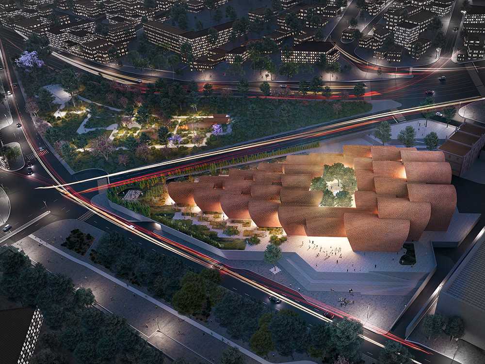 Stairways and cultural centre
