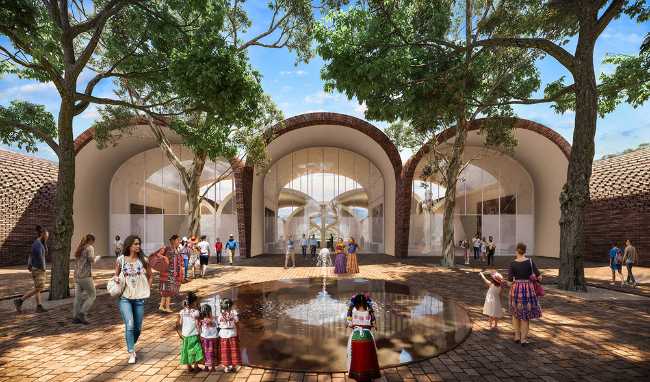 The cultural center where the architectural identity of Oaxaca is revived.