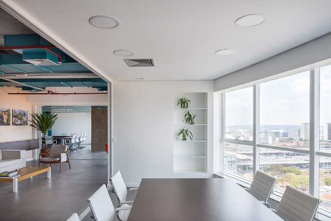 Meeting room with view