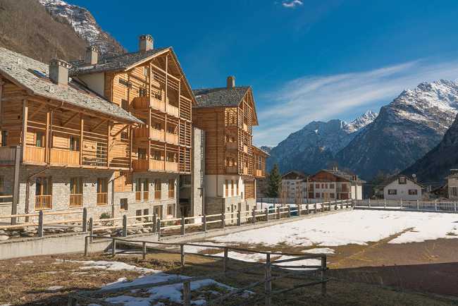 Quality resort in the Piedmont Alps