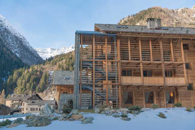 Quality resort in the Piedmont Alps