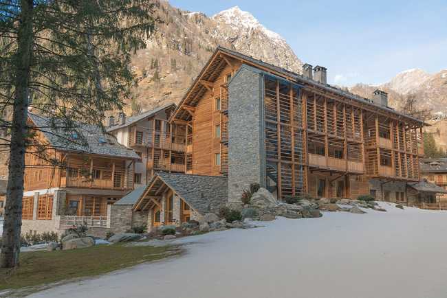 Quality resort in the Piedmont Alps