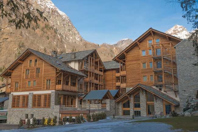 Quality resort in the Piedmont Alps