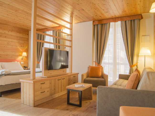 Quality resort in the Piedmont Alps