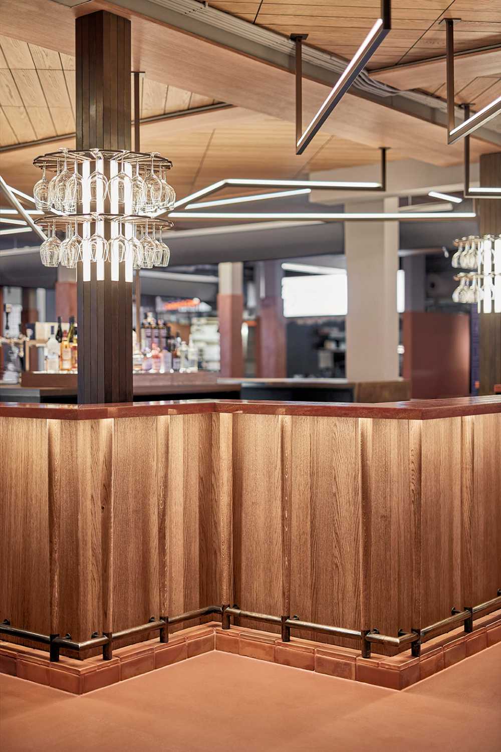 Piano bar in legno
