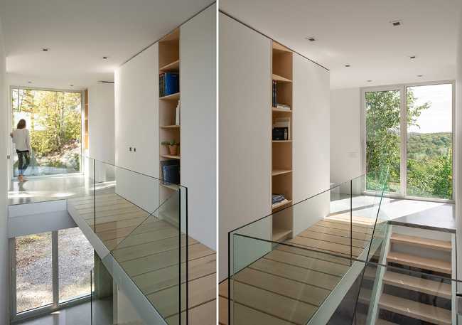 Forest House: walls that do not separate but welcome you into nature