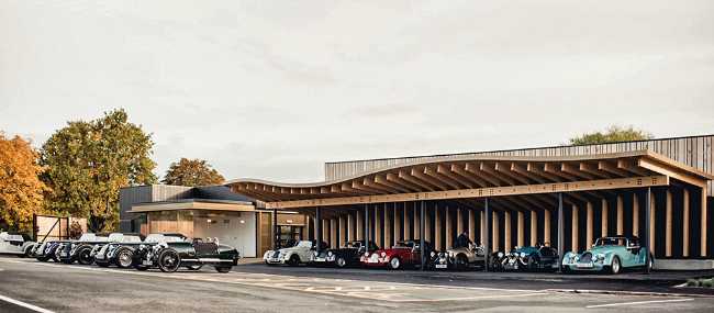 Experience Center for the Morgan Motor Company