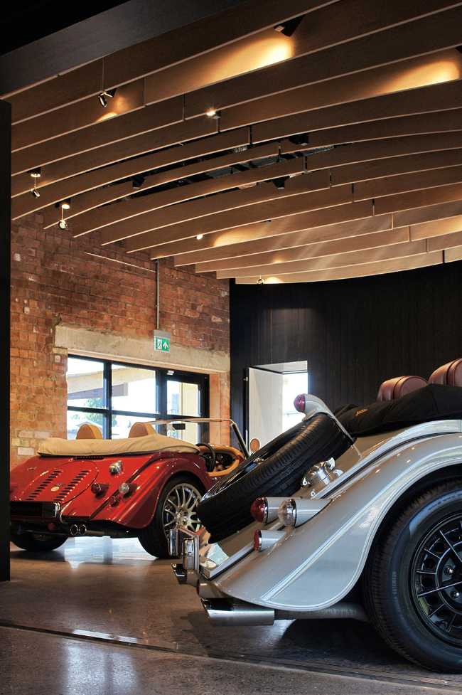 Experience Center for the Morgan Motor Company