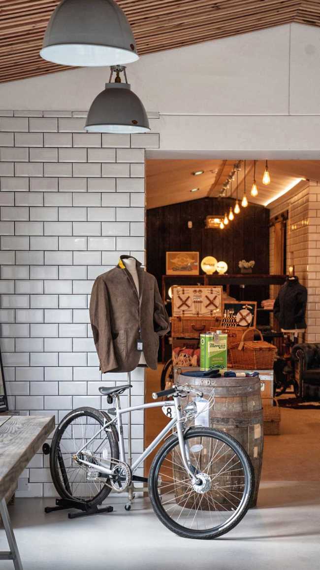 Experience Center for the Morgan Motor Company