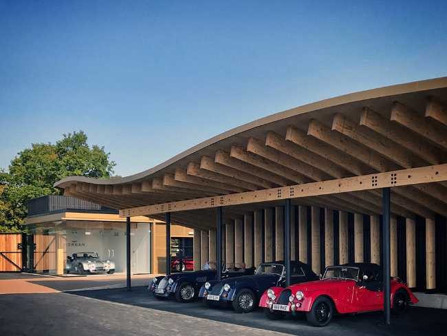 Experience Center for the Morgan Motor Company
