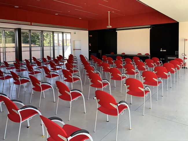 Scuola E. Fermi Brescia pannelli Celenit