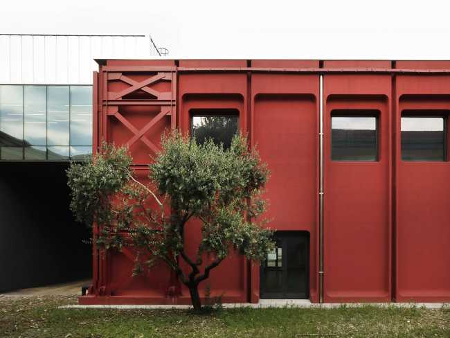 Scuola E. Fermi Brescia pannelli Celenit