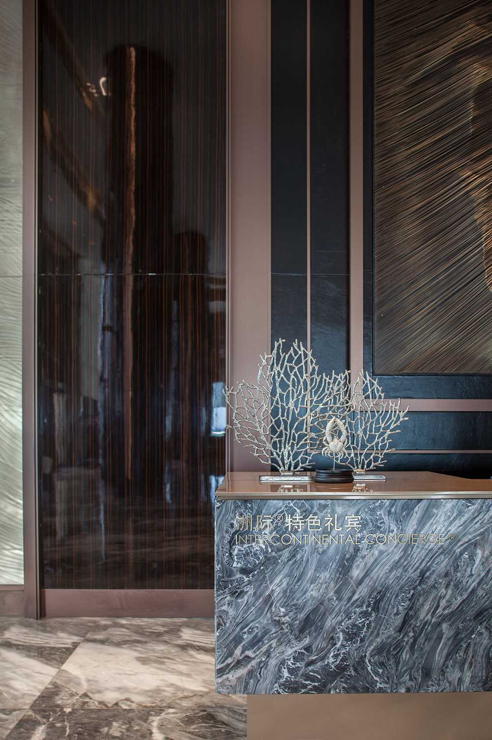 Intercontinental Hotel in Zhuhai. Design inspired by the ocean and island scenery