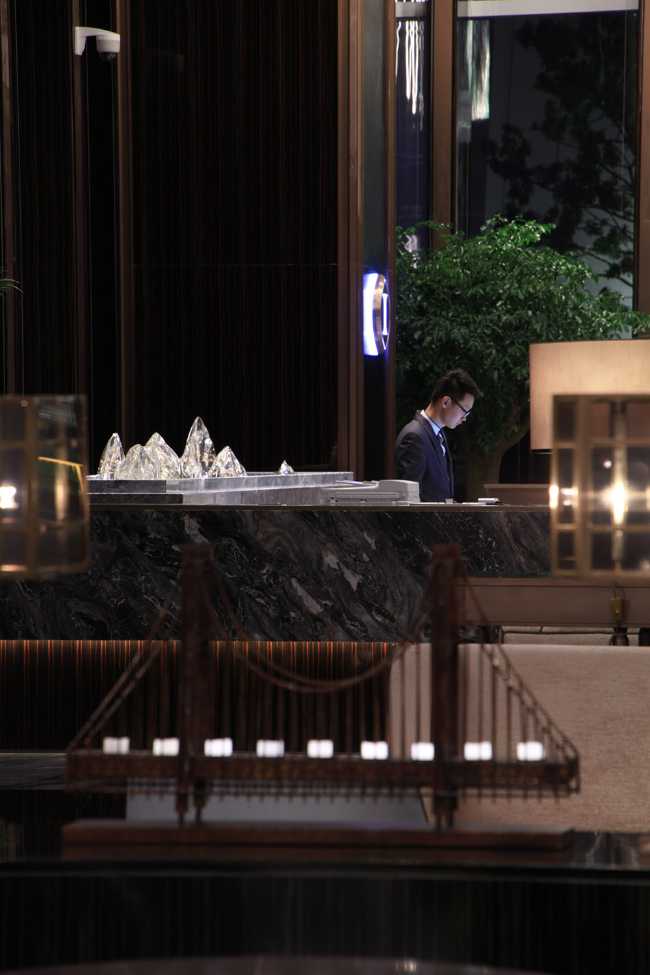 Intercontinental Hotel in Zhuhai. Design inspired by the ocean and island scenery