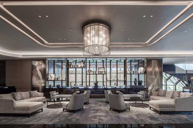 Intercontinental Hotel in Zhuhai. Design inspired by the ocean and island scenery