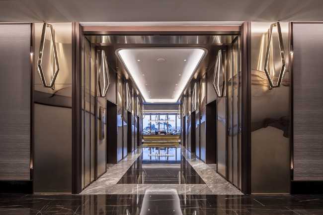 Intercontinental Hotel in Zhuhai. Design inspired by the ocean and island scenery