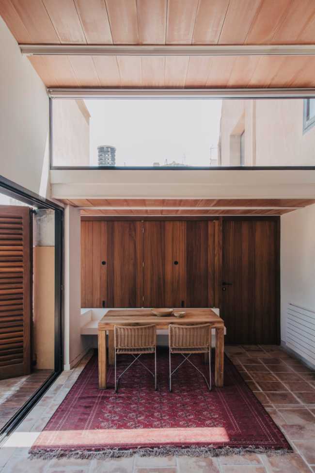 Can Blasco-Nicolau, the large summer residence transforms