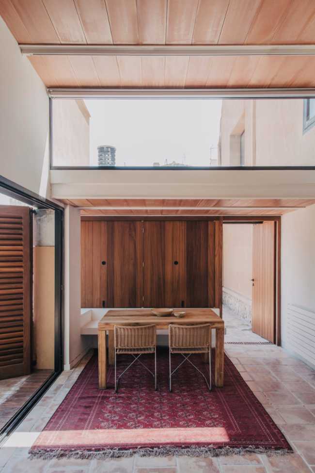 Can Blasco-Nicolau, the large summer residence transforms